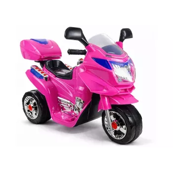 LEAN CARS HC8051 Moto elétrica para criança rosa