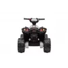 LEAN CARS HL568 Quad elétrico branco para crianças – 12V 2x35W, rodas EVA, luzes LED, MP3/USB/AUX (modelo 13558)