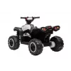 LEAN CARS HL568 Quad elétrico branco para crianças – 12V 2x35W, rodas EVA, luzes LED, MP3/USB/AUX (modelo 13558)