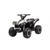 LEAN CARS HL568 Quad elétrico branco para crianças – 12V 2x35W, rodas EVA, luzes LED, MP3/USB/AUX (modelo 13558)