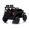 LEAN CARS Jeep Rubicon DK-JWR558 Carro a bateria para criança 24V, preto