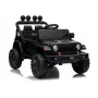 LEAN CARS Jeep Rubicon DK-JWR558 Carro a bateria para criança 24V, preto