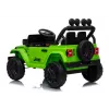 LEAN CARS Jeep Rubicon DK-JWR558 Veículo a bateria para criança 24V verde