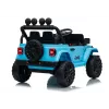 LEAN CARS Jeep Rubicon DK-JWR558 24V Azul-claro Veículo infantil a bateria com comando remoto para pais