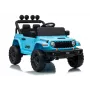 LEAN CARS Jeep Rubicon DK-JWR558 24V Azul-claro Veículo infantil a bateria com comando remoto para pais