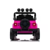 LEAN CARS Jeep Rubicon DK-JWR558 24V Rosa Veículo a bateria para criança