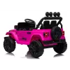 LEAN CARS Jeep Rubicon DK-JWR558 24V Rosa Veículo a bateria para criança