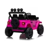LEAN CARS Jeep Rubicon DK-JWR558 24V Rosa Veículo a bateria para criança