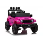 LEAN CARS Jeep Rubicon DK-JWR558 24V Rosa Veículo a bateria para criança