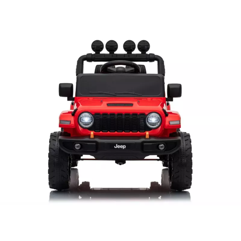LEAN CARS Jeep Rubicon DK-JWR558 24V Vermelho Veículo a Bateria
