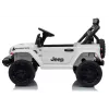 Veículo infantil elétrico LEAN CARS Jeep Rubicon DK-JWR558 24V branco