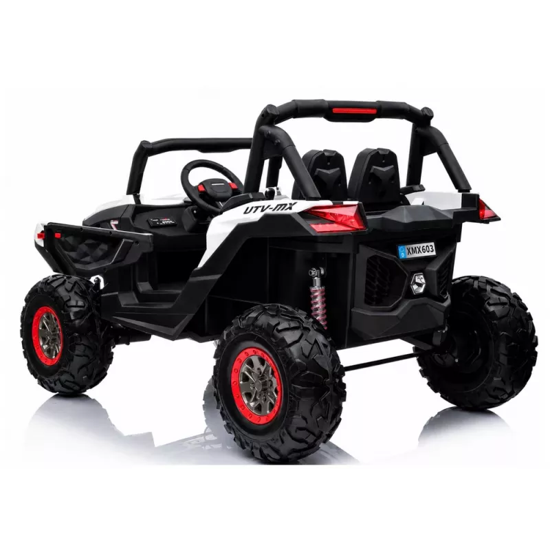 LEAN CARS Jeep XMX Branco - Carro elétrico para crianças