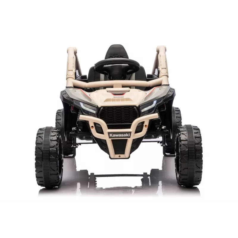 LEAN CARS Kawasaki JS330 24V 5Ah Carro a Bateria Preto e Bege