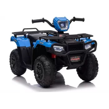 LEAN CARS quad elétrico para criança JC915 azul – 12V, 2x35W, rodas EVA