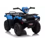 LEAN CARS quad elétrico para criança JC915 azul – 12V, 2x35W, rodas EVA