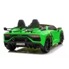 LEAN CARS Lamborghini Aventador SX2028 carro elétrico para criança, verde
