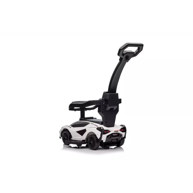 Carro de empurrar com barra Lamborghini QLS-996T LEAN CARS – branco