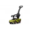 Carro a pedais LEAN CARS Lamborghini QLS-996T com barra de empurrar, Verde