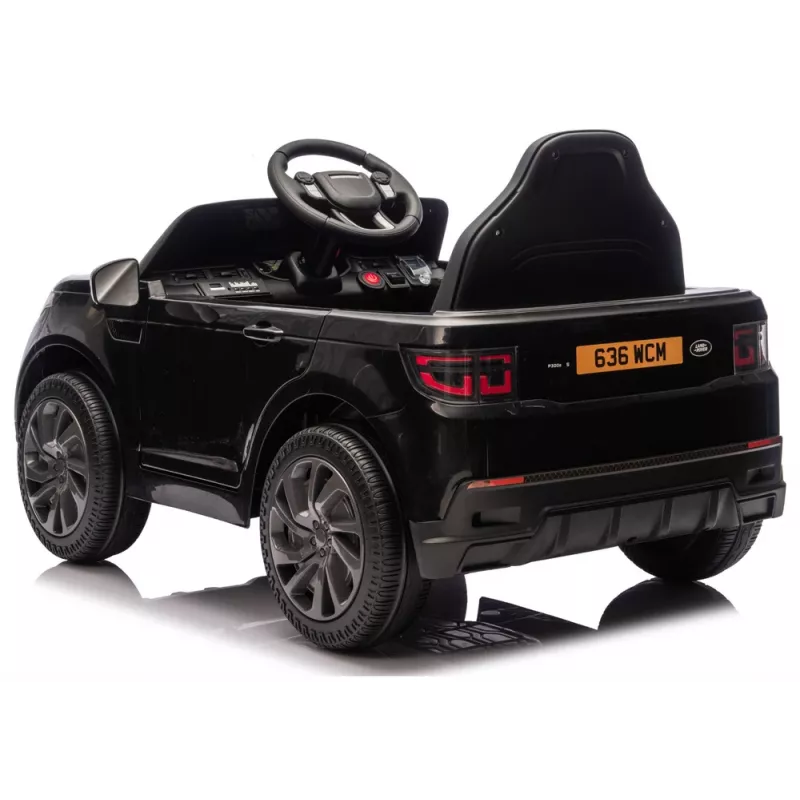 LEAN CARS Land Rover Discovery DLS-K06 preto veículo a bateria