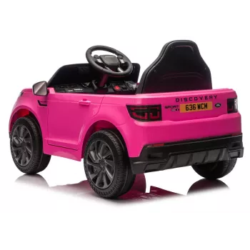 LEAN CARS Land Rover Discovery DLS-K06 rosa veículo infantil a bateria