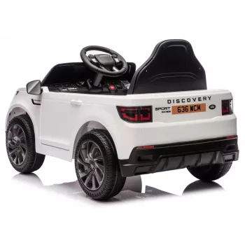 LEAN CARS Land Rover Discovery DLS-K06 branco veículo a bateria