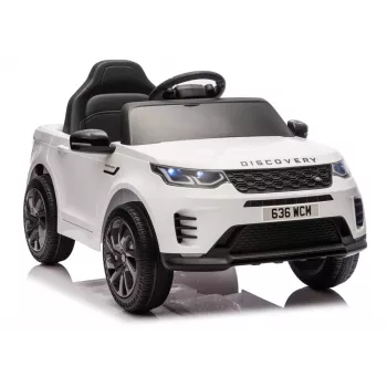 LEAN CARS Land Rover Discovery DLS-K06 branco veículo a bateria