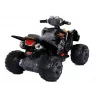 LEAN CARS Quad Médio Preto - Veículo elétrico para criança
