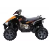 LEAN CARS Quad Médio Preto - Veículo elétrico para criança