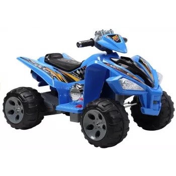 LEAN CARS Medium Quad Blue - Quad elétrico para criança