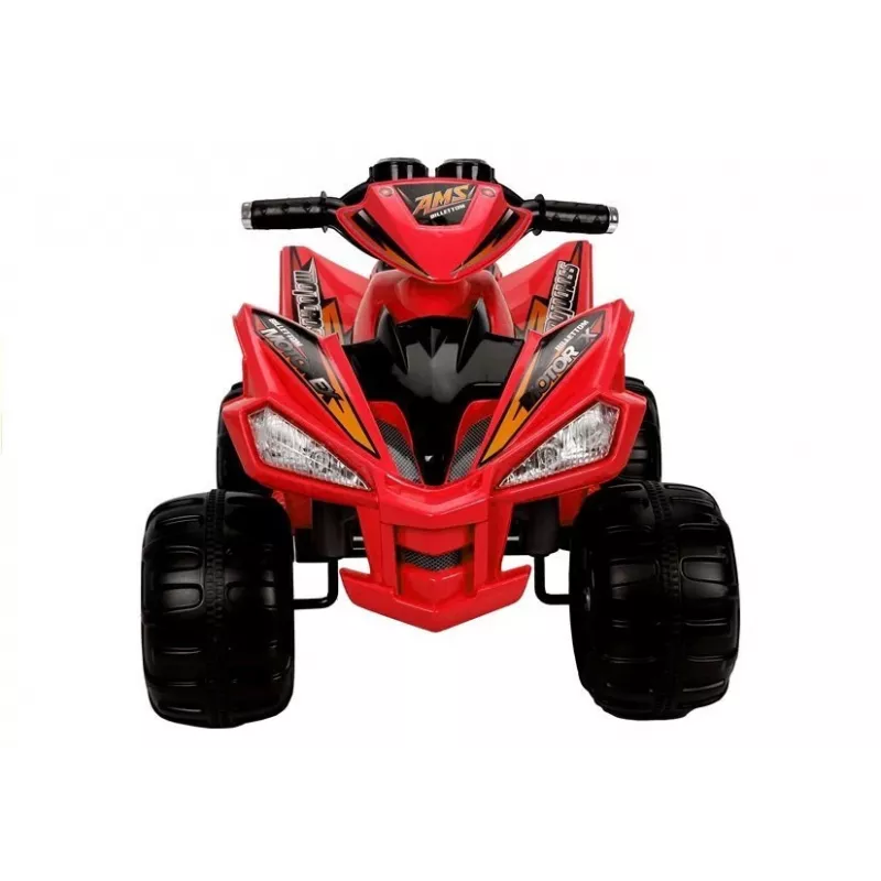 LEAN CARS Medium Quad Red - Quad elétrico para criança