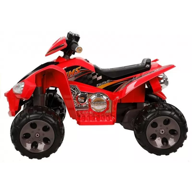 LEAN CARS Medium Quad Red - Quad elétrico para criança
