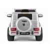 LEAN CARS Carro a bateria Mercedes AMG G 63 prateado pintado