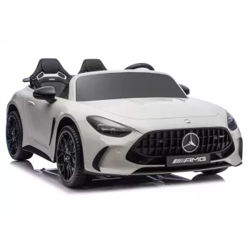 Veículo de passeio a bateria LEAN CARS Mercedes-AMG GT63 24V branco