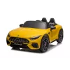 LEAN CARS Carro a bateria Mercedes AMG SL63, amarelo pintado