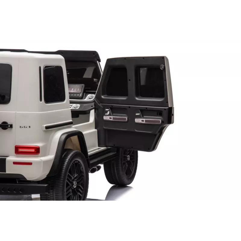 LEAN CARS Carro a bateria Mercedes G63 XXL 24V branco