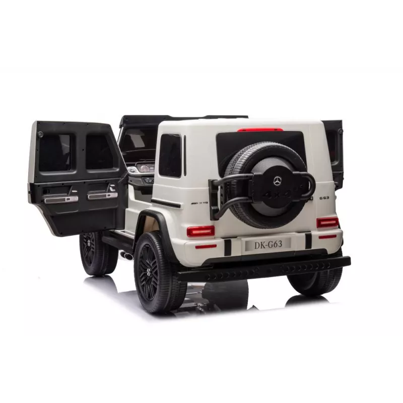 LEAN CARS Carro a bateria Mercedes G63 XXL 24V branco