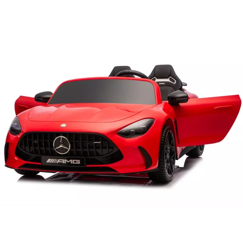 LEAN CARS Carro a bateria Mercedes GT63 AMG DK-GT63 24V LCD vermelho