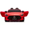 LEAN CARS Carro a bateria Mercedes GT63 AMG DK-GT63 24V LCD vermelho