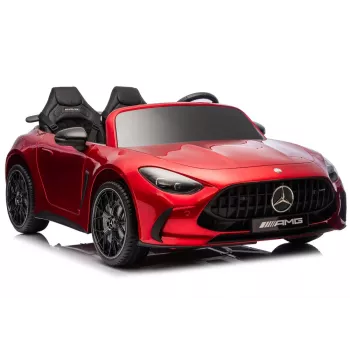 LEAN CARS Carro a bateria Mercedes GT63 AMG DK-GT63 24V LCD vermelho