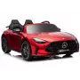 LEAN CARS Carro a bateria Mercedes GT63 AMG DK-GT63 24V LCD vermelho