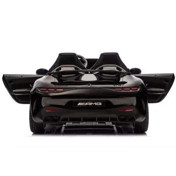 LEAN CARS Carro a bateria Mercedes GT63 AMG DK-GT63 24V LCD com motor silencioso preto