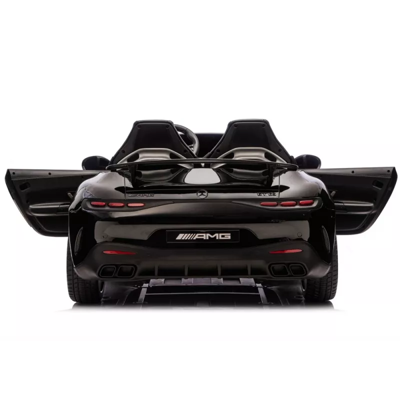 LEAN CARS Carro a bateria Mercedes GT63 AMG DK-GT63 24V LCD com motor silencioso preto