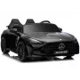 LEAN CARS Carro a bateria Mercedes GT63 AMG DK-GT63 24V LCD com motor silencioso preto