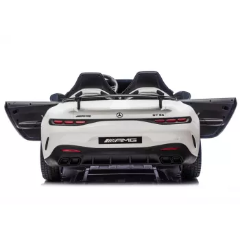 LEAN CARS Carro a bateria Mercedes GT63 AMG DK-GT63 24V LCD branco