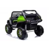 LEAN CARS Mercedes Unimog 12V carro elétrico para criança verde