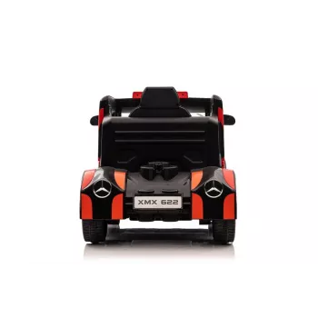 LEAN CARS Mercedes XMX622 Camião a Bateria Vermelho com Luzes LED