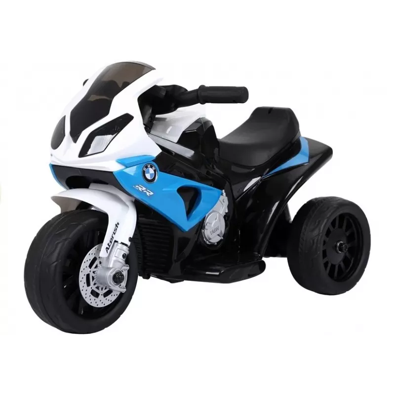 LEAN CARS moto BMW S1000RR azul escala 1:9 modelo em die-cast