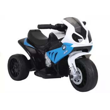 LEAN CARS moto BMW S1000RR azul escala 1:9 modelo em die-cast