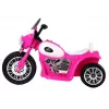 LEAN CARS Mota Elétrica a Bateria Rosa JT568 para Crianças com Luzes LED