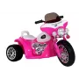 LEAN CARS Mota Elétrica a Bateria Rosa JT568 para Crianças com Luzes LED